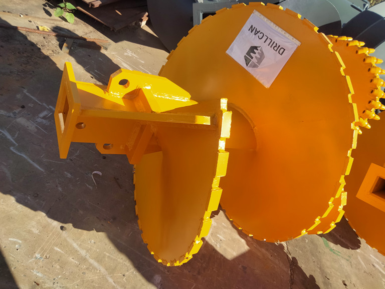 1200mm Core barrel and rock auger are ready with 110mm kelly box