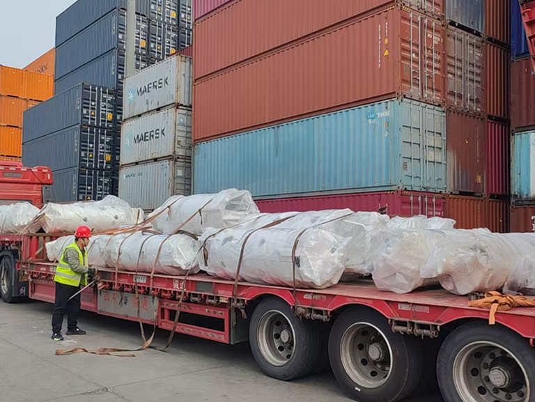 Rock drilling bucket-Side open type and rock centrifugal bucket are shipping