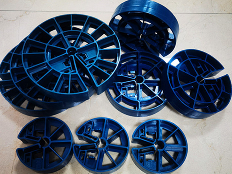 Heavy duty pile cage wheel spacer rebar cage wheel spacer