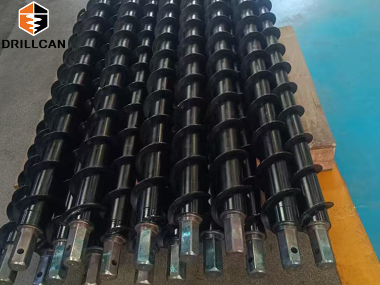 Diameter 120mm and 300mm CFA for geological drilling.