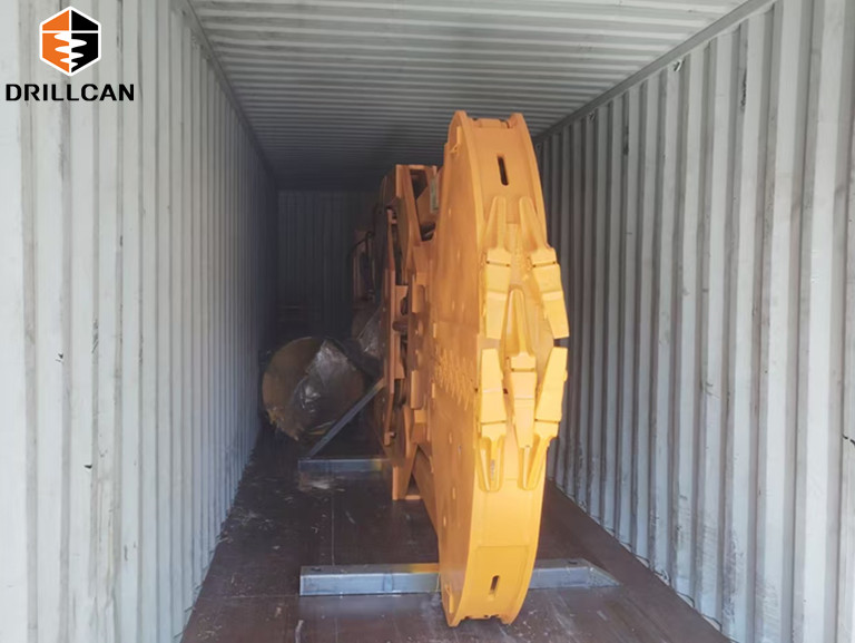 Rock drilling bucket, rock flat auger, BTK81, B47K22H drilling bit and diaphragm wall grab