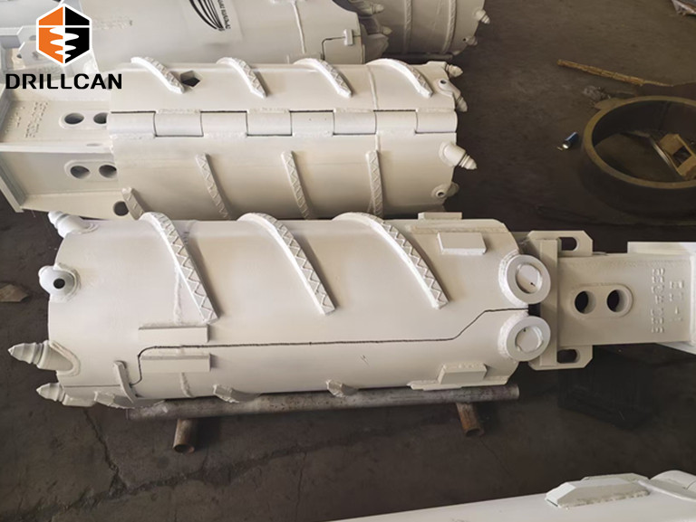 Side open core barrel, centrifugal core barrel, rock centrifugal bucket, rock drilling bucket